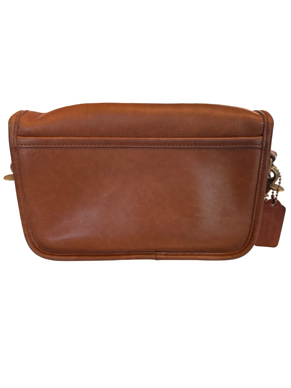 Vintage Coach Flap Crossbody Handbag - Picture 2 of 4